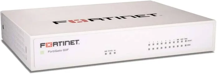 FortiGate 60F Firewall with FortiCare Premium and FortiGuard UTP for network security.