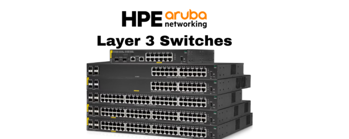 Aruba Layer 3 Switch in a Data Center Setup