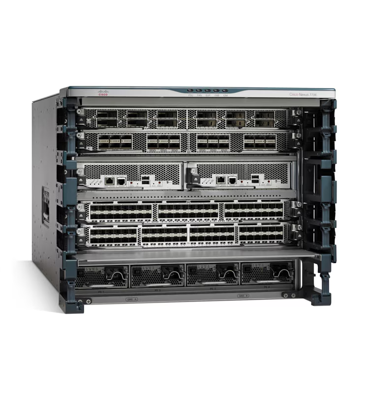 "Networking switches by Cisco and Aruba side-by-side
