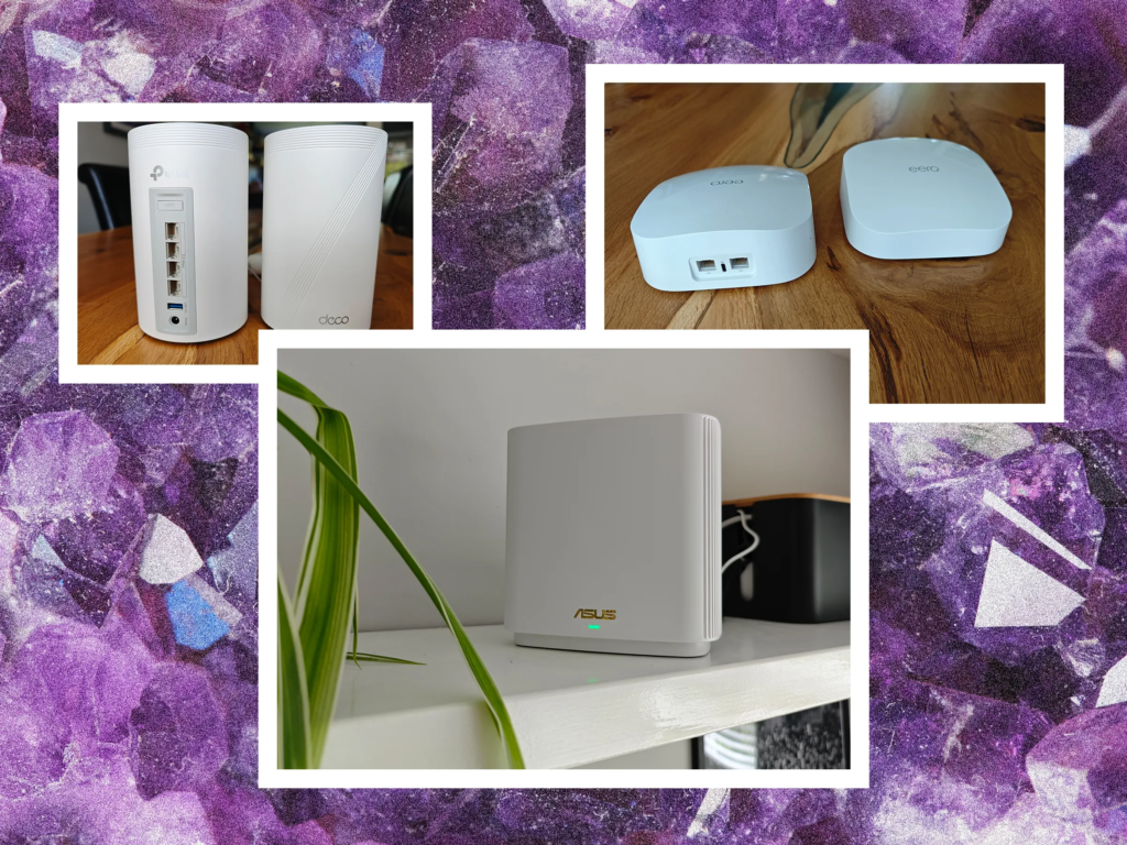 Comparing different wireless routers for small business needs.