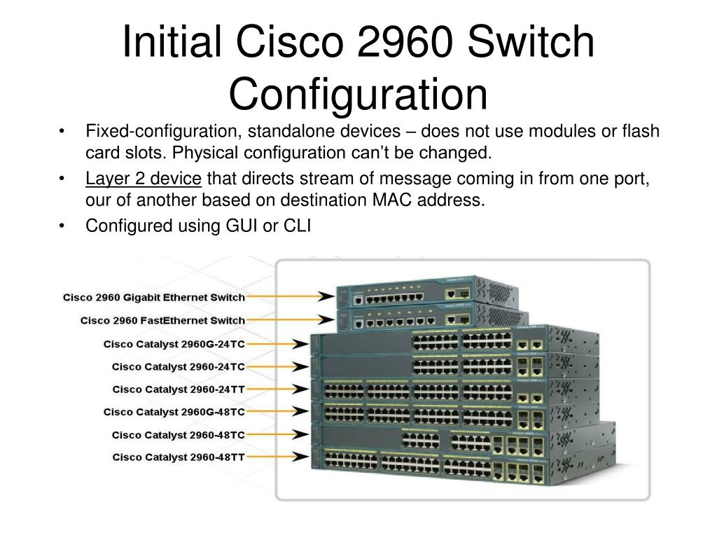 Cisco modular and fixed configuration switches comparison