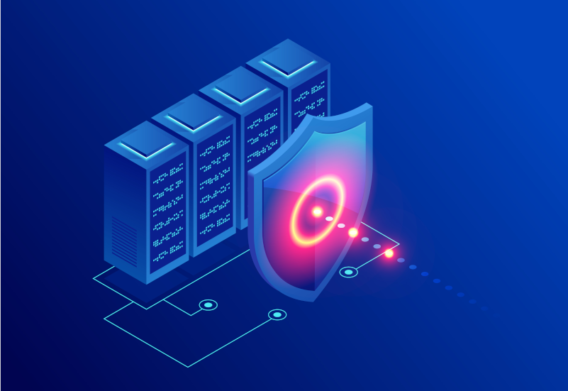 Intrusion detection alert notification on a monitor