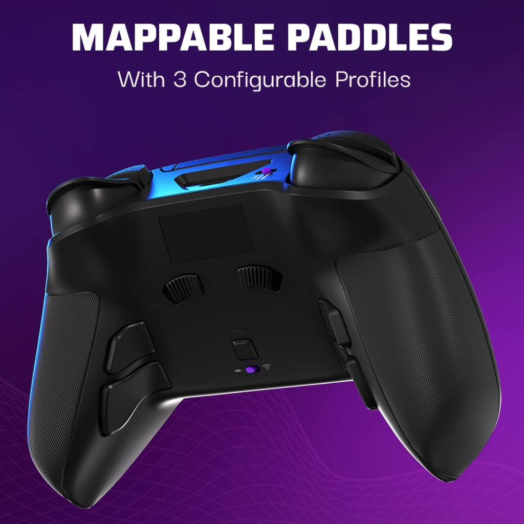 PDP Victrix Pro BFG Wireless Gaming Controller for Playstation 5 / PS5, PS4, PC, Modular Esports Gamepad