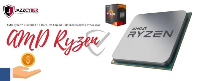 AMD Ryzen 9 5900XT processor, optimized for high-performance gaming and professional content creation