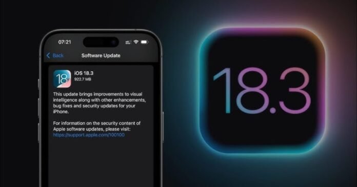 Apple Prepares iOS 18.3.1 Update to Fix Security Bugs