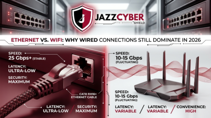 Top Benefits of Ethernet Cable Over WiFi for high-speed gaming and secure networking.