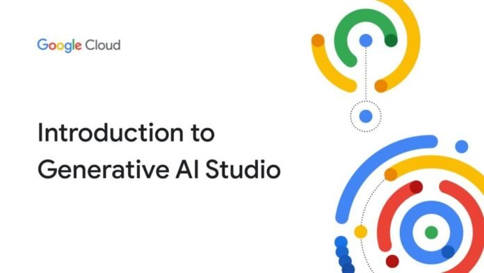 Google AI Studio interface displaying AI model integration options.