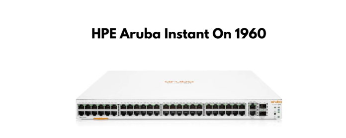 HPE Instant On 1960 48-Port Ethernet Switch for Smart Networking