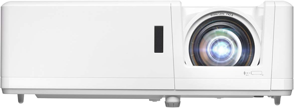 "Short throw Optoma GT1090HDR projector for compact spaces"
