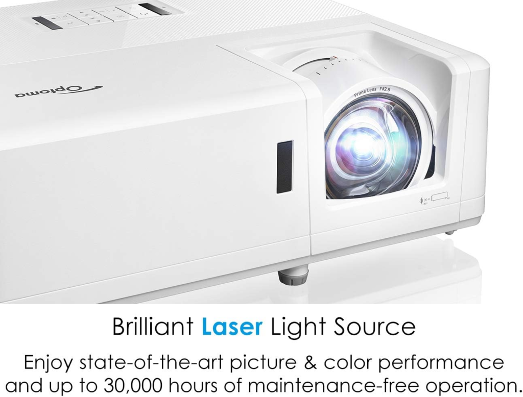 "Optoma GT1090HDR projector with enhanced color accuracy"
