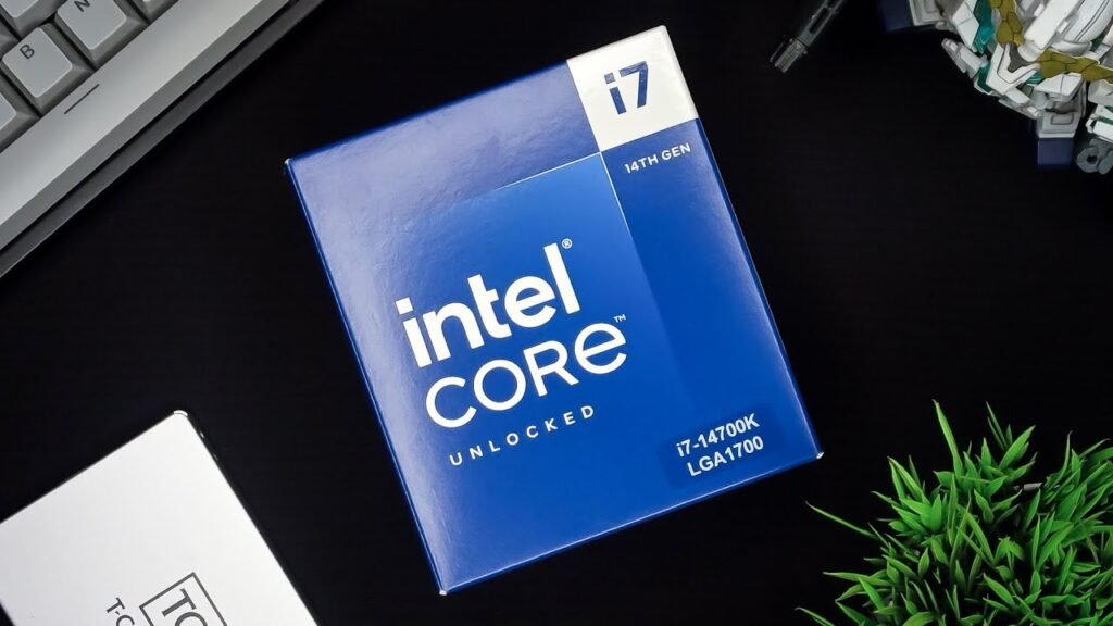 Intel Core i7-14700K with boost clock speed and multitasking power