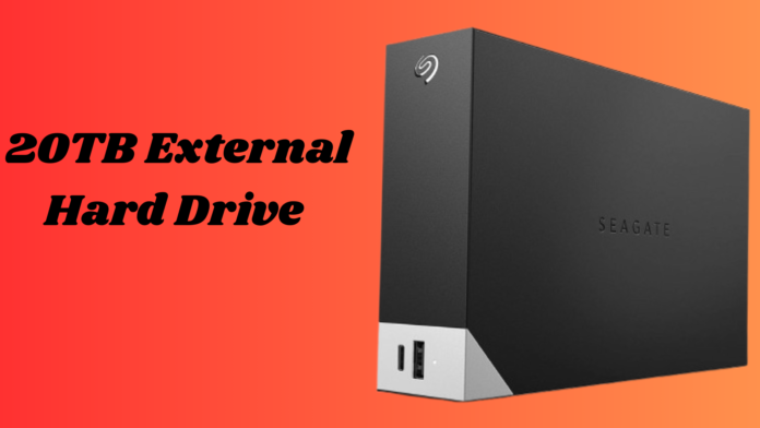 Best 20TB External Hard Drive for massive storage and fast data transfer