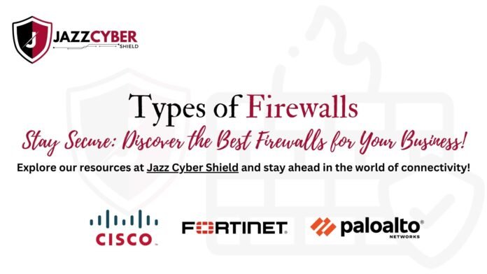 Types of Firewalls – Stay Secure with the Best Firewall Solutions for Your Business | Jazz Cyber Shield