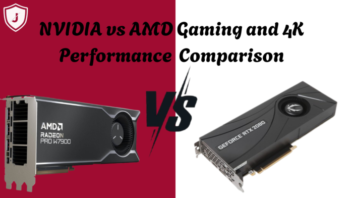 NVIDIA and AMD Graphics Cards: A Detailed Comparison showing RTX vs Radeon GPUs side by side