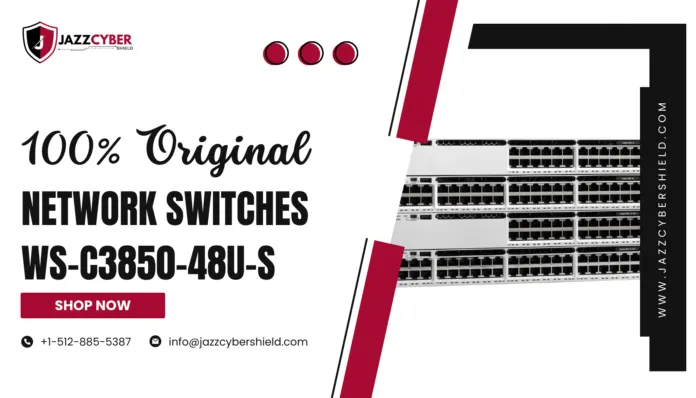Cisco Catalyst WS-C3850-48U-S Network Switch – 100% Original, Available at Jazz Cyber Shield