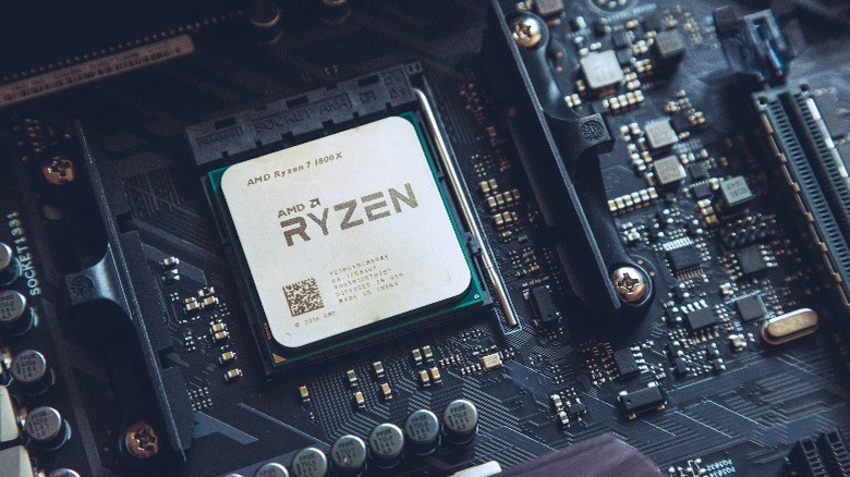 AMD Ryzen chiplet design, CPU architecture.