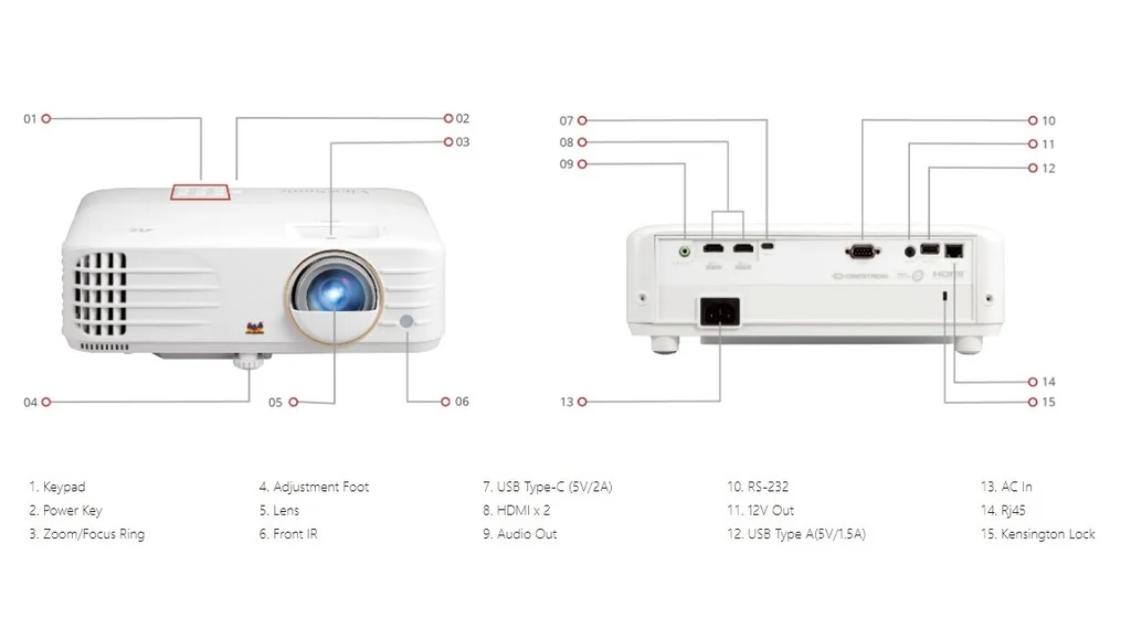 Gaming with ViewSonic PX748-4K UHD Projector – 4K, 240Hz, HDR