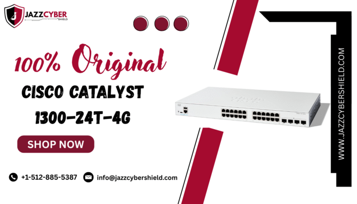 Cisco C1300-24T-4G 24-Port Switch for Growing Businesses front view
