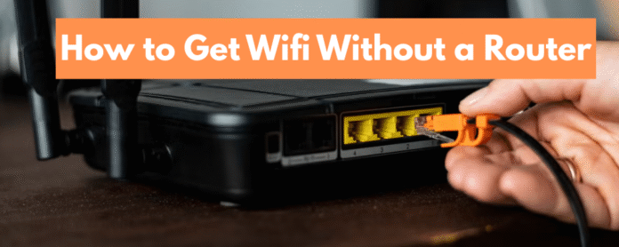How to get WiFi without a router using mobile hotspot