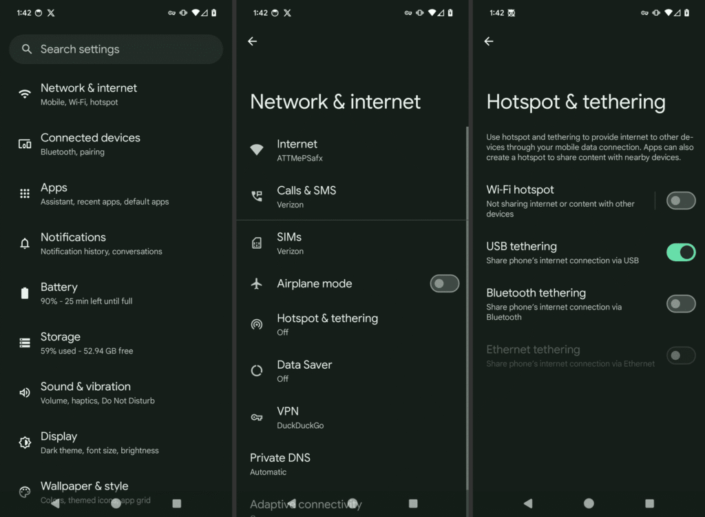 Portable SIM router setup for WiFi access