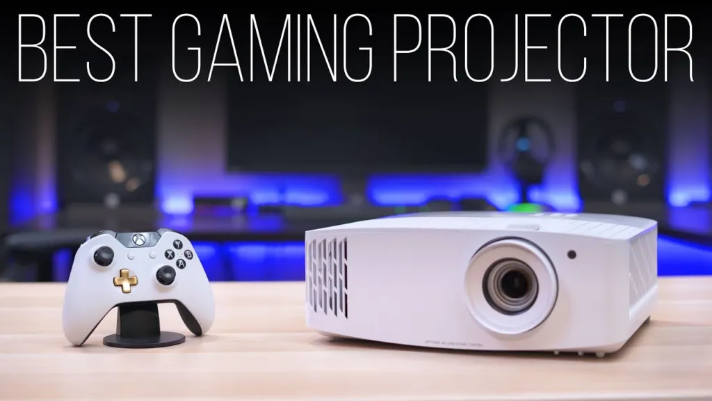 Gaming with Optoma UHD50X True 4K UHD Projector setup