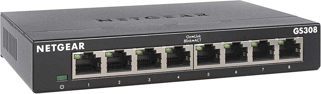 Power over Ethernet switch for home office