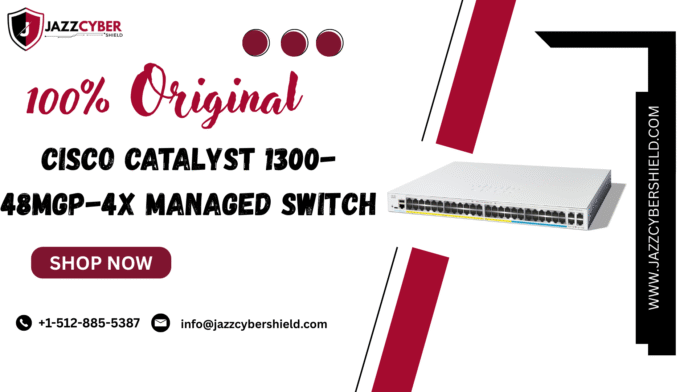 Cisco C1300-48MGP-4X switch for small business network security