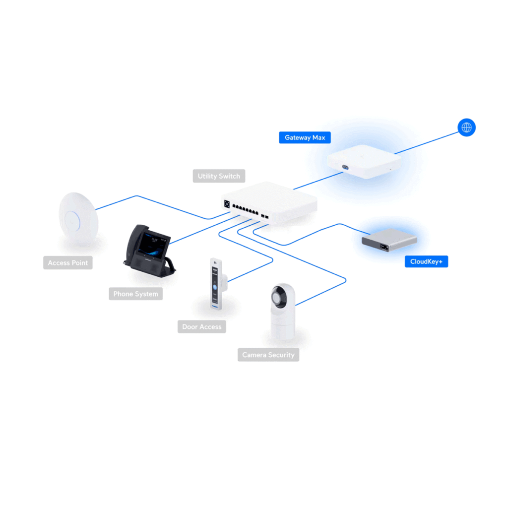 What are the pros and cons of a uniform network setup in IT