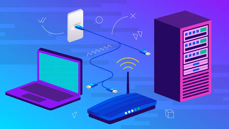 TCP and IP protocol illustration from the top 8 network protocols