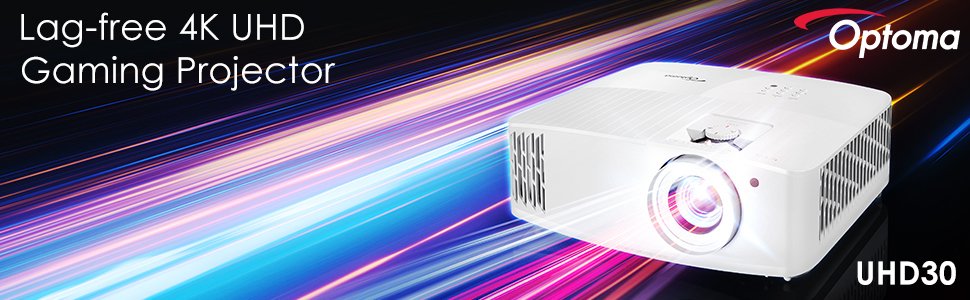 Budget-friendly Optoma UHD30 projector with HDMI ports