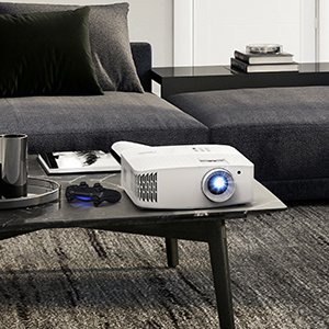 Front view of Optoma UHD30 Gamers Dream 4K Projector