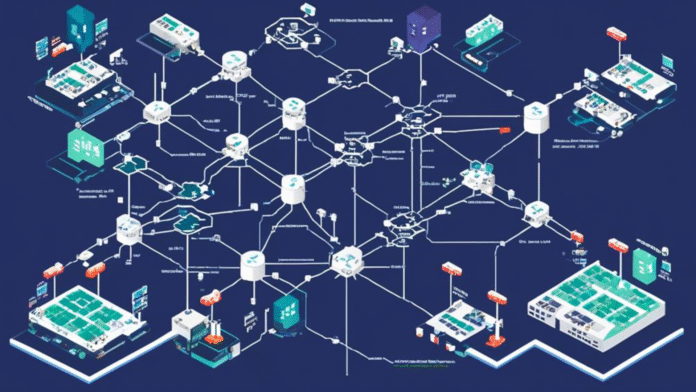 Network engineers configuring best routing protocol for enterprise networks