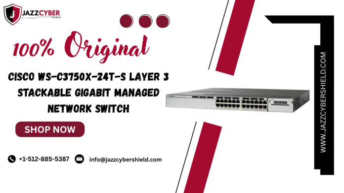 WS-C3750X-24T-S: Robust Layer 3 Switch for Enterprises