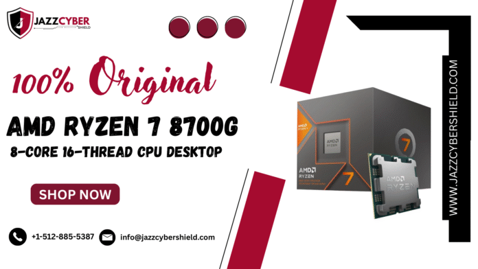 AMD Ryzen 7 8700G 8-core processor with RDNA 3 graphics on AM5 socket