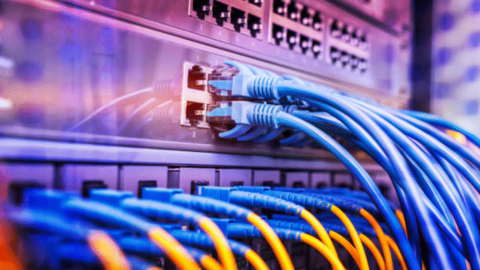 Signs of Network Switch Failure with overheating device in server room