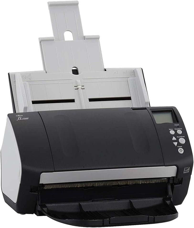 Fujitsu fi-7160 professional scanner with 50ppm speed and PaperStream IP software