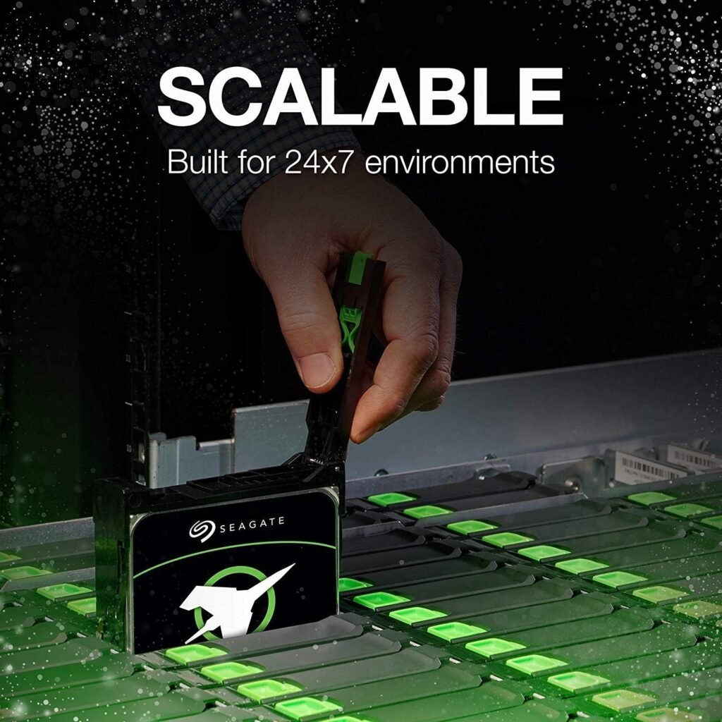 Data center using Seagate Exos X14 12TB drive to maximize storage efficiency

