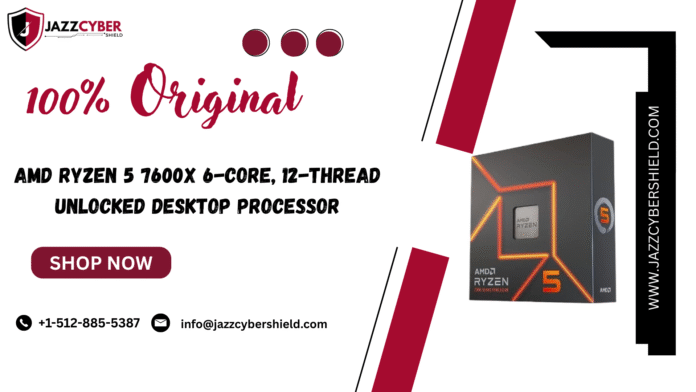 AMD Ryzen 5 7600X 6-Core Unlocked Desktop CPU