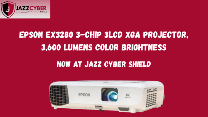 Epson EX3280 XGA 3LCD Projector – 3600 Lumens Bright in classroom setup