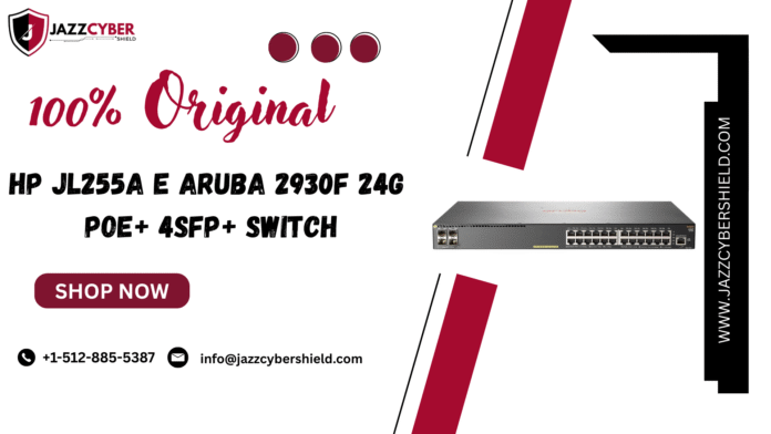 HP Aruba JL255A: Secure & Efficient Network Solution switch front view HP Aruba JL255A: Secure & Efficient Network Solution switch front view