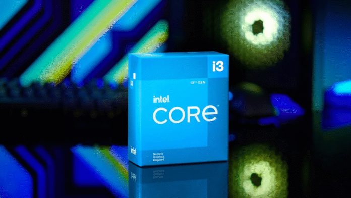 Intel i3-12100F processor for budget gaming PC builds in 2025