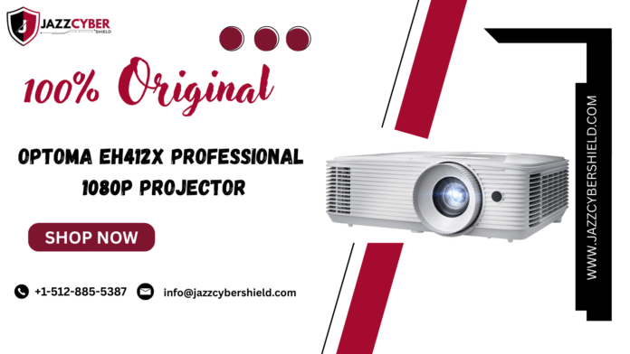 Optoma EH412x Under $1000 at Jazz Cyber Shield – Front Projection Angle
