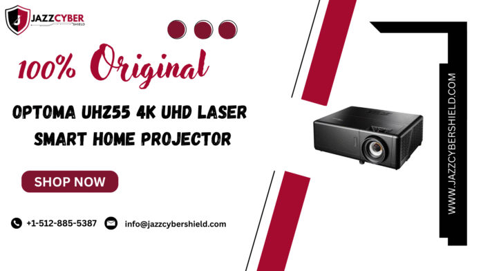 Optoma UHZ55 4K HDR Laser Projector for Ultimate Home Theater setup