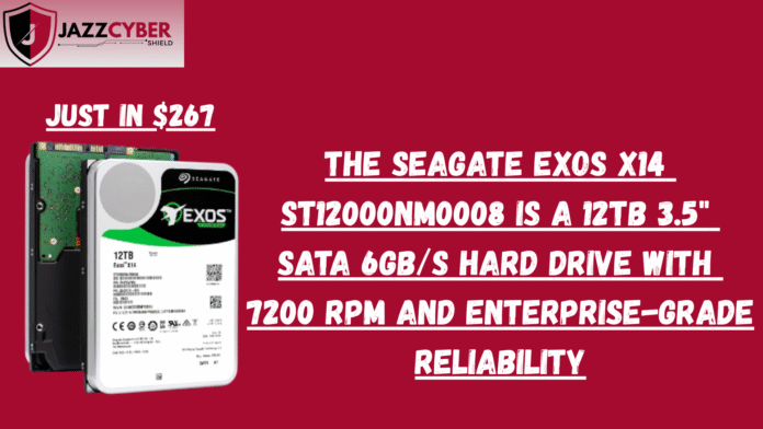 Maximize Storage Efficiency with the Seagate Exos X14 12TB Drive in enterprise systems