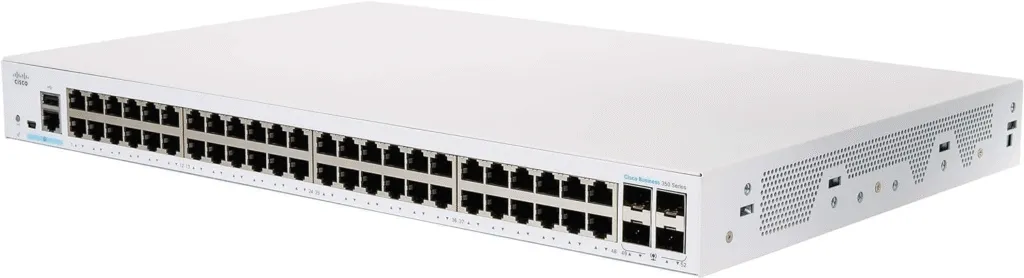 High-capacity 48-port rack-mounted switch for enterprise networks