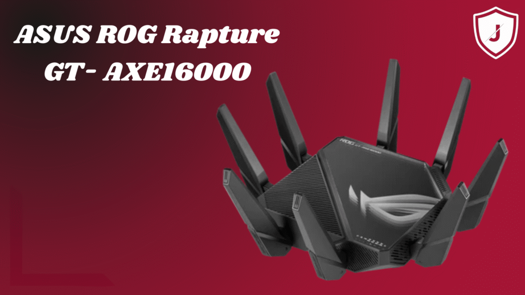 ASUS ROG Rapture GT-AXE16000 tri-band gaming router Wi-Fi 6E