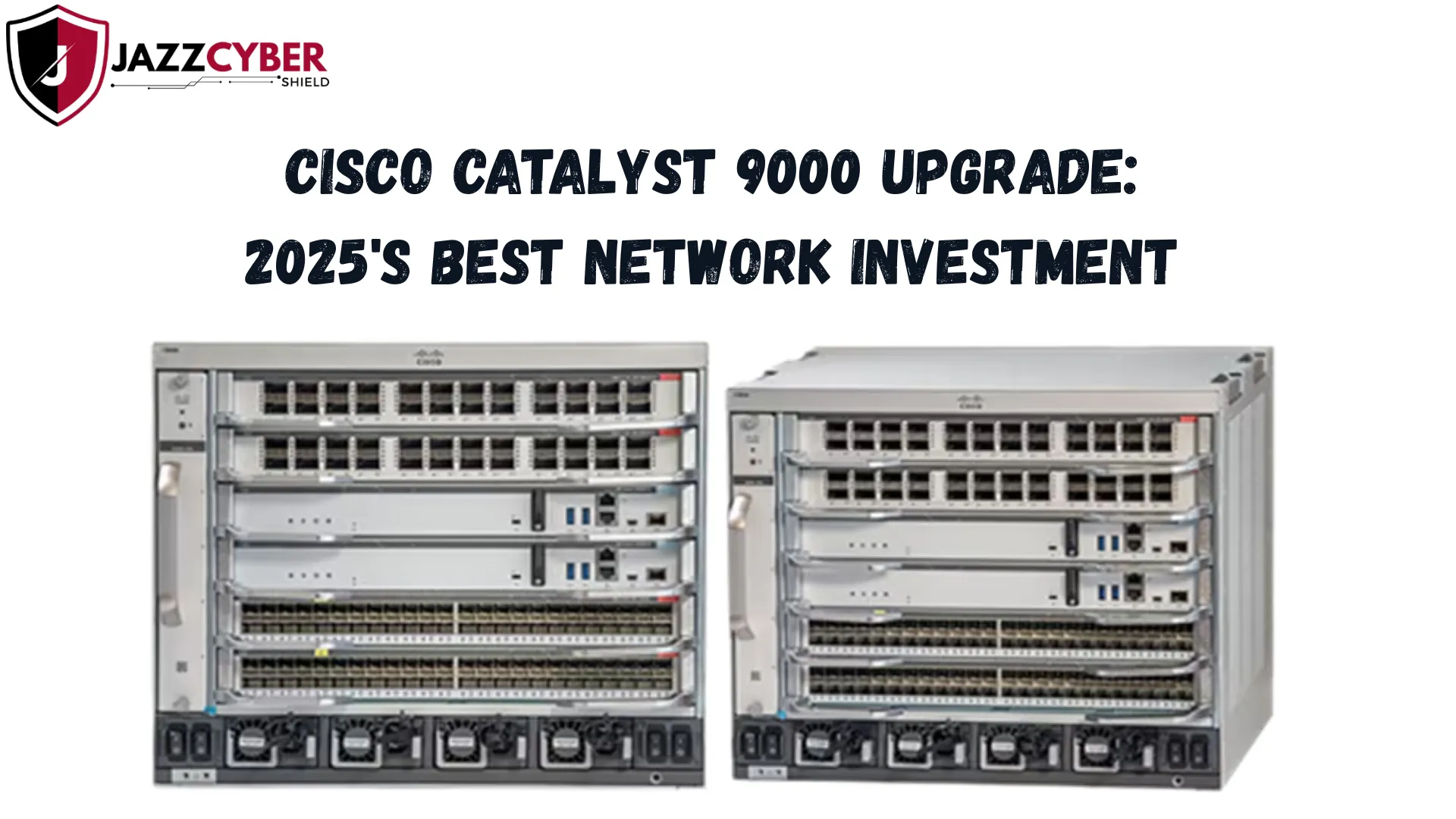 Top 5 Reasons to Upgrade to Cisco Catalyst 9000 Series in 2025 - Enterprise IT rack