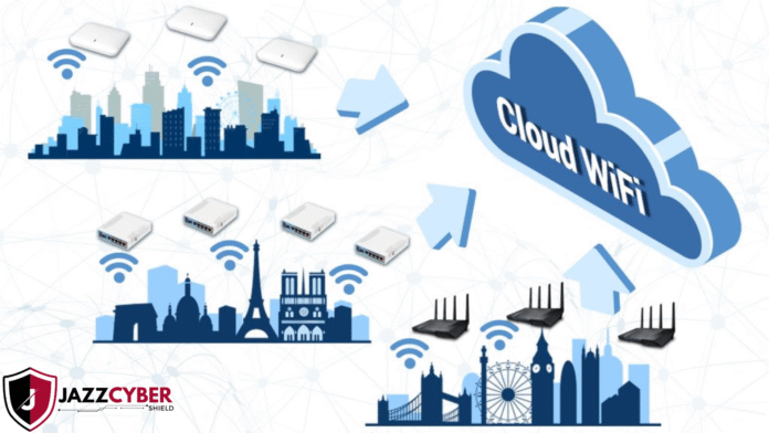 Cloud-Managed Wi-Fi for Businesses dashboard overview