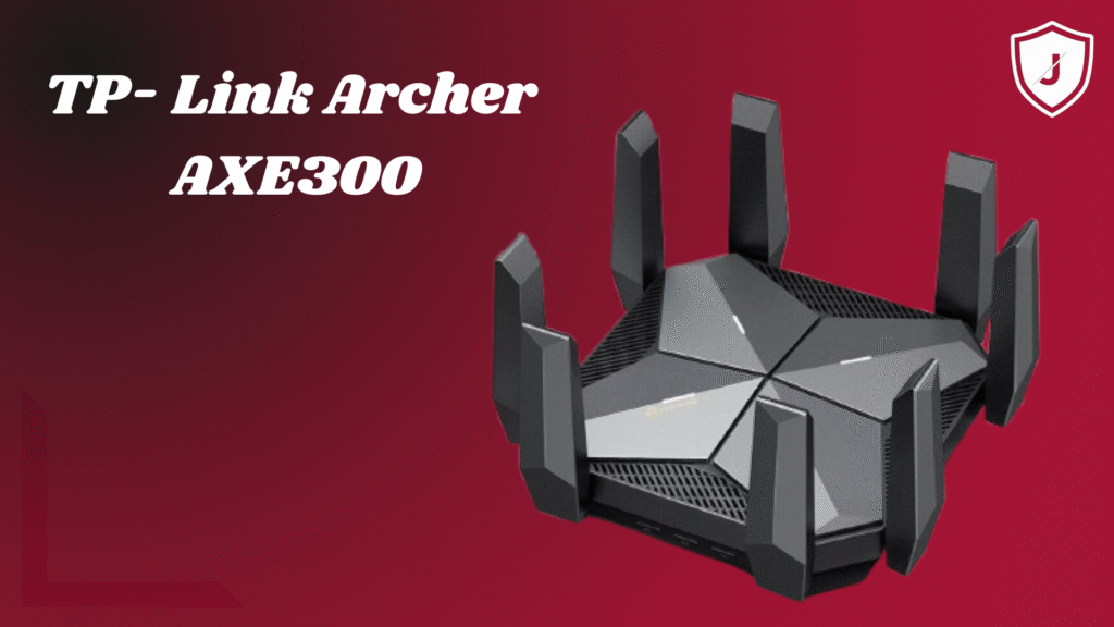 TP-Link Archer AXE300 tri-band Wi-Fi 6E router