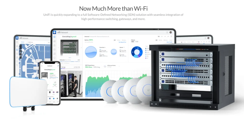 Netgear or Ubiquiti? Security & Firmware Reliability in 2025 – firmware update illustration

